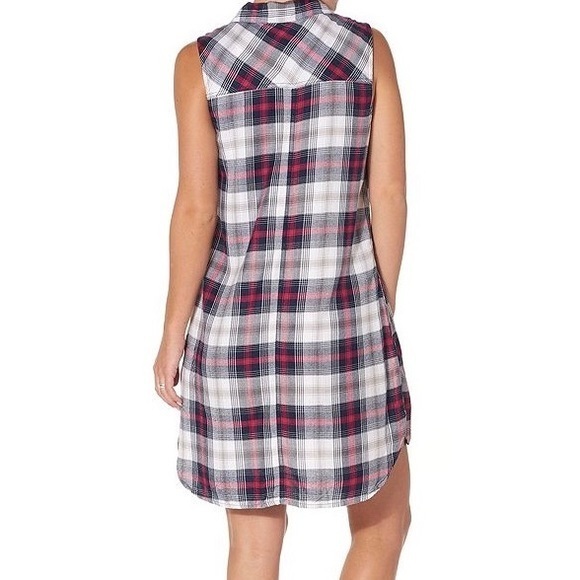 NWT Silver Jeans Plaid Dress S-M-L Available - Picture 2 of 2